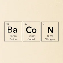 Bacon - periodická tabuľka