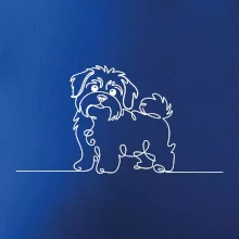 Havanský psík linka jedným ťahom