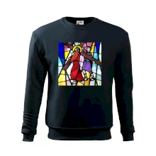 Vitráž - Ježiš a kríž