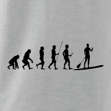Evoluce paddleboard muž
