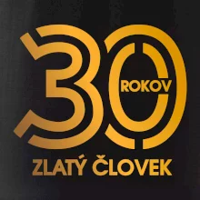 30 rokov zlatý človek