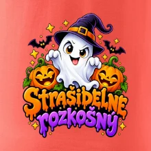 Strašidelne rozkošný duch s tekvicami