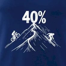 Narodeniny cyklista a lyžiar 40