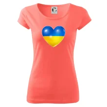 Ukrajina srdce vlajka Ukrajina srdce vlajka