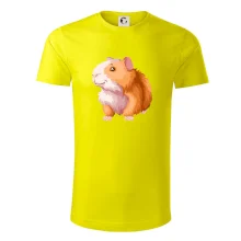 Morča - kreslené, bielo oranžové