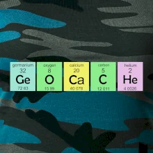 Geocache - periodická tabuľka