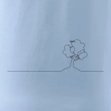 Strom s vtáčikom linka