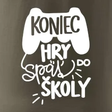 Koniec hry, späť do školy