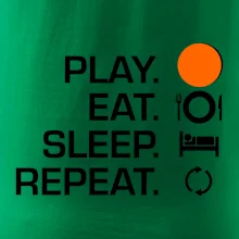 Hokejbal - Play eat sleep repeat