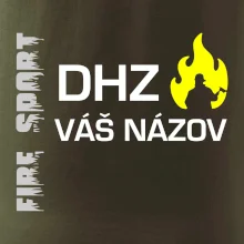 DHZ - Váš názov - FLUO + Reflexná potlač