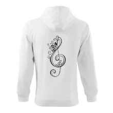 Husľový kľúč kvety Husľový kľúč kvety