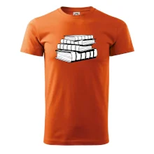 Knihy čiernobiele na sebe