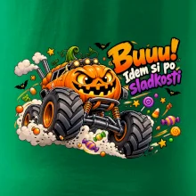 Buuu idem si po sladkosti tekvicový monster truck