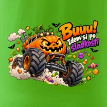 Buuu idem si po sladkosti tekvicový monster truck