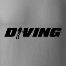 Diving nápis potápač