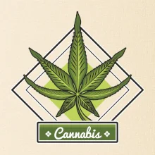 Cannabis list kosoštvorec