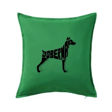 Dobermans - nápis v tele