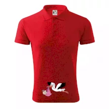 Bocian a bábätko - dievča (Hana-creative)