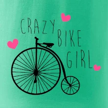 Crazy bike girl Crazy bike girl