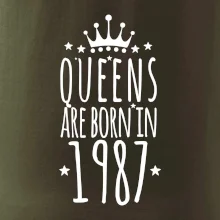 Queens are born in 1987