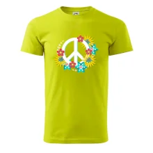 Peace symbol abstraktný