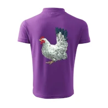 Sliepka kreslená biela Sliepka kreslená biela