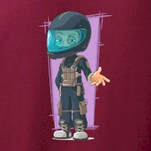 Vesmírny vojak fialový