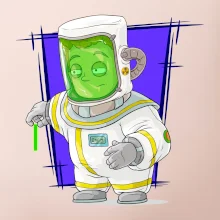 Vesmírny vojak tmavo modrý