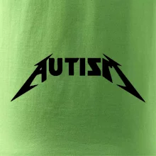 Autism rock nápis