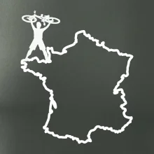 Cyklista nad Francií
