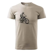 MTB kreslený cyklista MTB kreslený cyklista