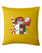 Vianoce, víno a snehuliak