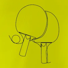 Rakety na stolný tenis jedným ťahom