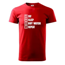 Eat Sleep Buy watch Repeat Eat Sleep Buy watch Repeat