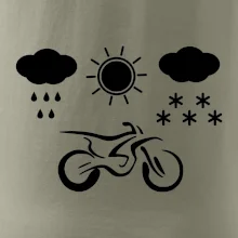 Motorkář za každého počasí - enduro