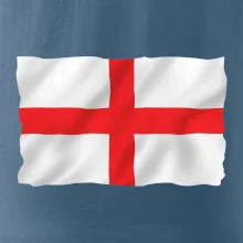 Anglická vlajka vejúca