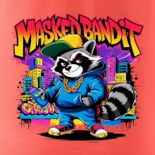 Mýval - masked bandit graffiti