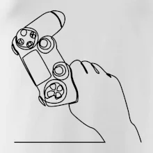 Herný ovládač jedným ťahom Herný ovládač jedným ťahom