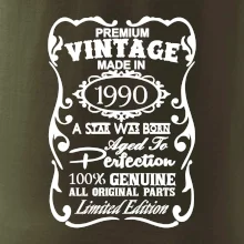 Vintage Etiketa - 1990