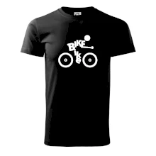 Bike nápis postava