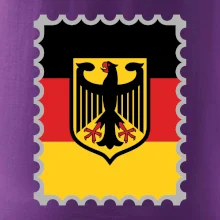 Nemecká známka - vlajka