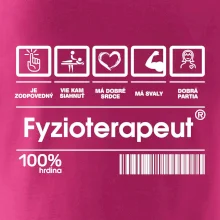 Čiarový kód fyzioterapeut