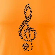 Husľový kľúč z nôt