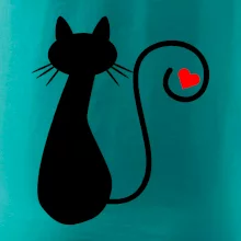 Zamilovaná mačka chvostík Zamilovaná mačka chvostík