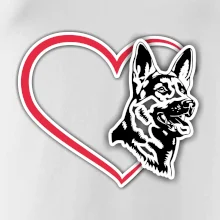 Nemecký ovčiak v srdci Nemecký ovčiak v srdci