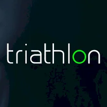 Triathlon nápis Triathlon nápis
