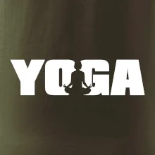 Yoga nápis Yoga nápis