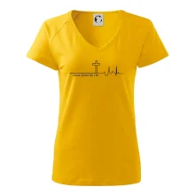 Jesus Saved My Life kríž ekg Jesus Saved My Life kríž ekg