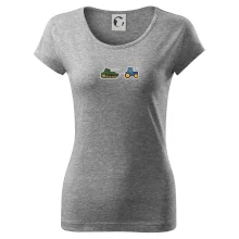 Ukrajinský traktorový pluk ulovil tank Ukrajinský traktorový pluk ulovil tank