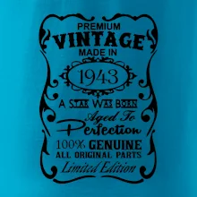 Vintage Etiketa - 1943